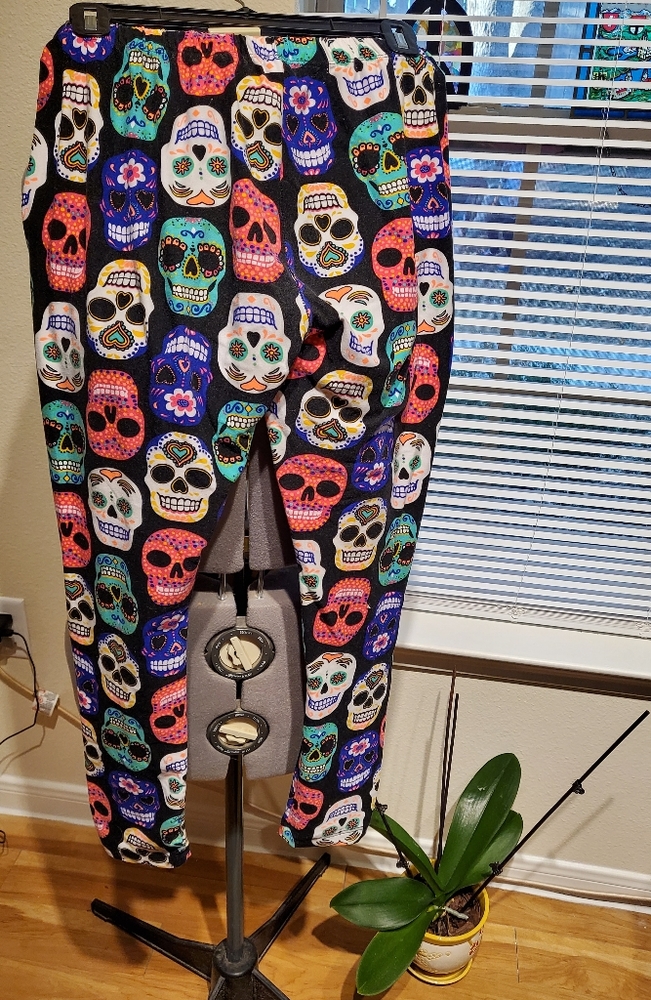 SKULL Print Leggings